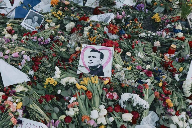 Memoriale di Alexei Navalny (foto AFP/SIR)