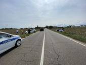 Le due auto coinvolte nell'incidente sulla provinciale Ruffio