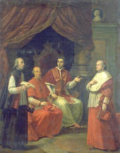 "Pio VII e i cardinali Galeffi e Locatelli e monsignor Locatelli"
