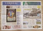 Le prime pagine del "Corriere Cesenate" e di "Agriromagna"