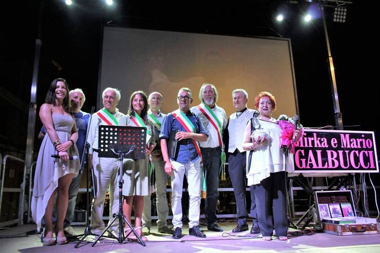 Premio alla carriera all'orchestra Galbucci (foto Venturi)