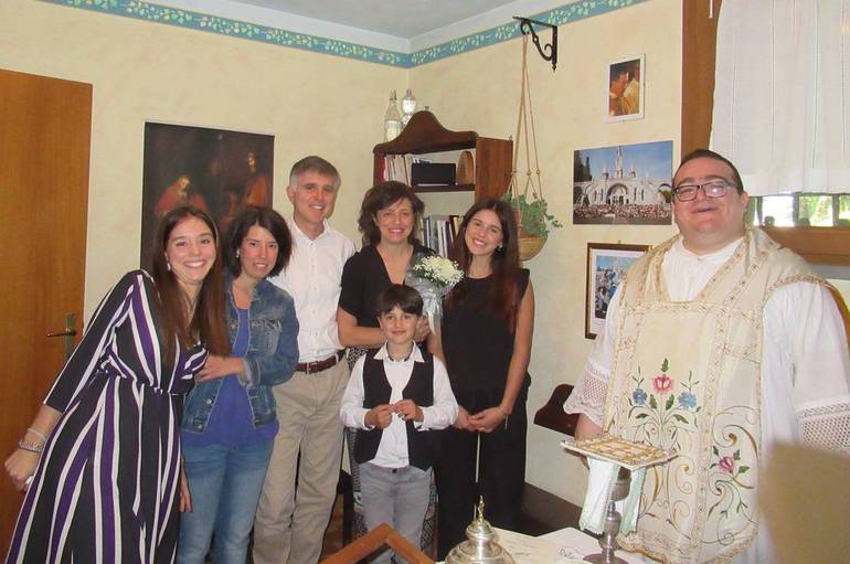 Andrea Clerici e Tania Mariani festeggiano 25 anni di nozze