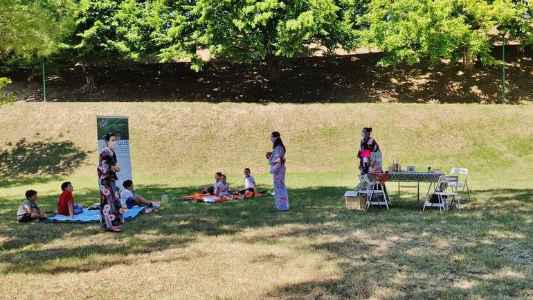 Attività con i bambini al Parco per Fabio - Foto MiB