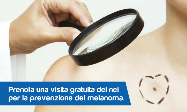 Arrt, visite gratutite per la prevenzione del melanoma