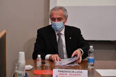 Luca Panzavolta in assemblea