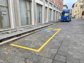 Cinque nuovi parcheggi per disabili in centro storico a Cesena