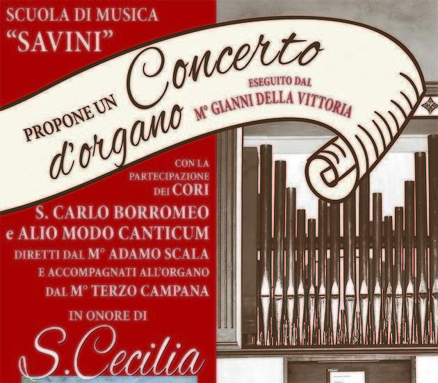Concerto d'organo per Santa Cecilia