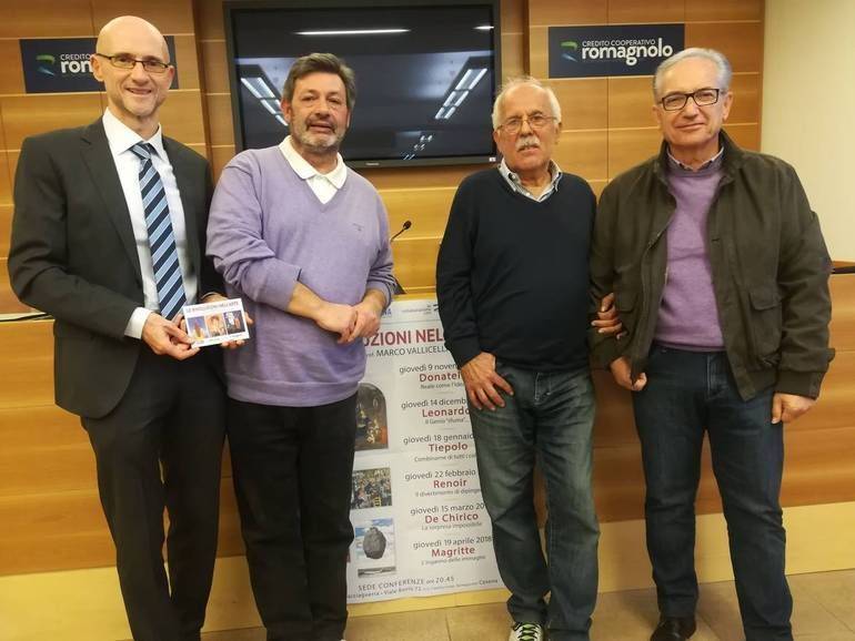 Roberto Palmas (CCR), Marco Vallicelli, Gualtiero Sama (Endas), Luciano Cantoni (Adarc)
