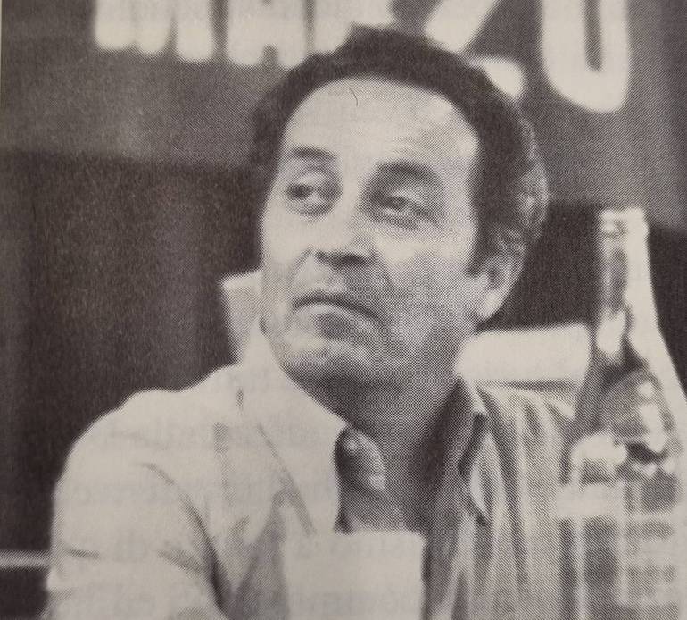 Dino Amadori (foto da un giornale d'epoca)