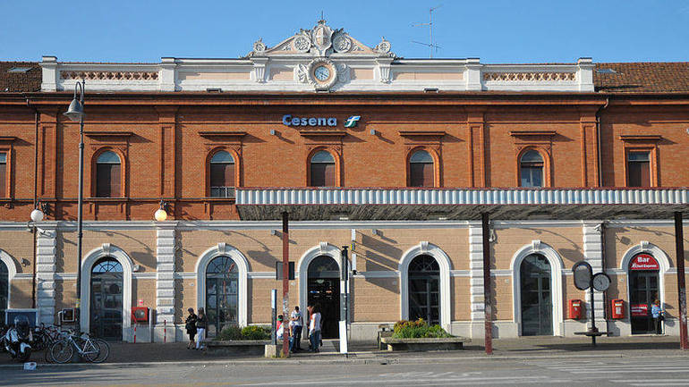 La stazione ferroviaria di Cesena