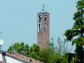 Nella foto, il campanile di San Rocco. Archivio Corriere Cesenate