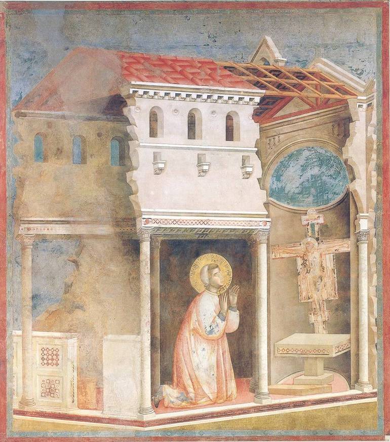 San Francesco negli affreschi di Giotto