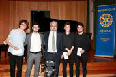da sinistra, Jorge Juárez Alvarez, Francesco Ulivi, Giorgio Babbini, Mario Strinati e Pietro Agosti
