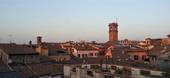 E' campanon visto dai tetti dei palazzi di Cesena (foto P.G. Marini)
