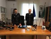 Nella foto da sinistra il capo del commissariato Nicola Vitale e il dirigente dell'anticrimine Paolo Di Masi