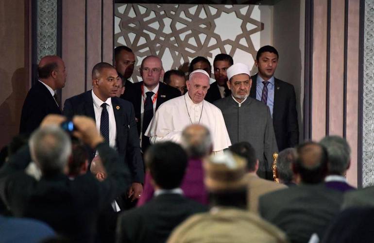 Papa Francesco: oggi l’udienza al Grande Imam Al Tayeb