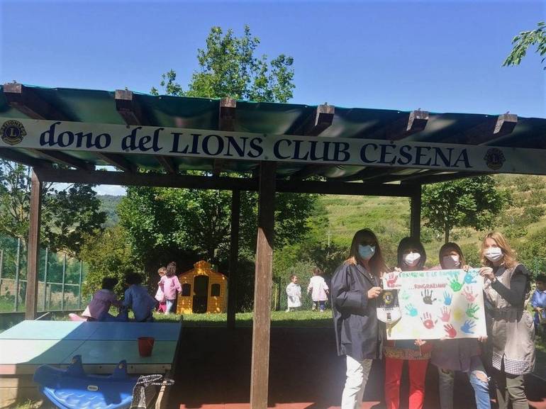 Il Lions Club alla scuola di Saiano