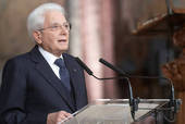 Il presidente della Repubblica Sergio Mattarella a Cesena il 2 maggio 2023. Foto Sandra e Urbano - fotografi Cesena