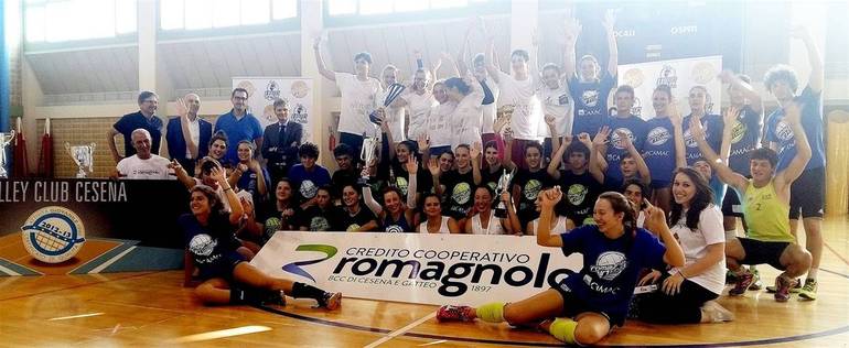 In 150 alla All star school di Volley a cura del volley club di Cesena