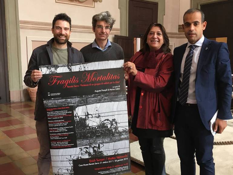Inaugurazione della mostra "Fragilis mortalitas Renato Serra"