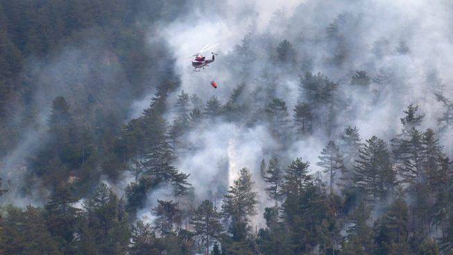 Incendi boschivi: prorogato lo stato di attenzione in tutta la Regione