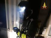 Incendio in un appartamento a Cesena