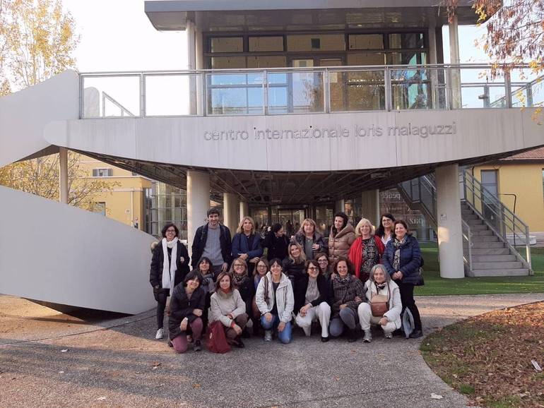 Insegnanti del terzo Circolo di Cesena a Reggio Children