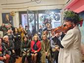 Umberto Frisoni al violino (foto: Sandra e Urbano fotografi, Cesena)