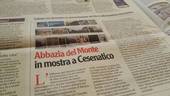 La pagina del Corriere Cesenate in edicola da domani con il pezzo sulla mostra che si terrà a Cesenatico a partire da sabato 22 dicembre