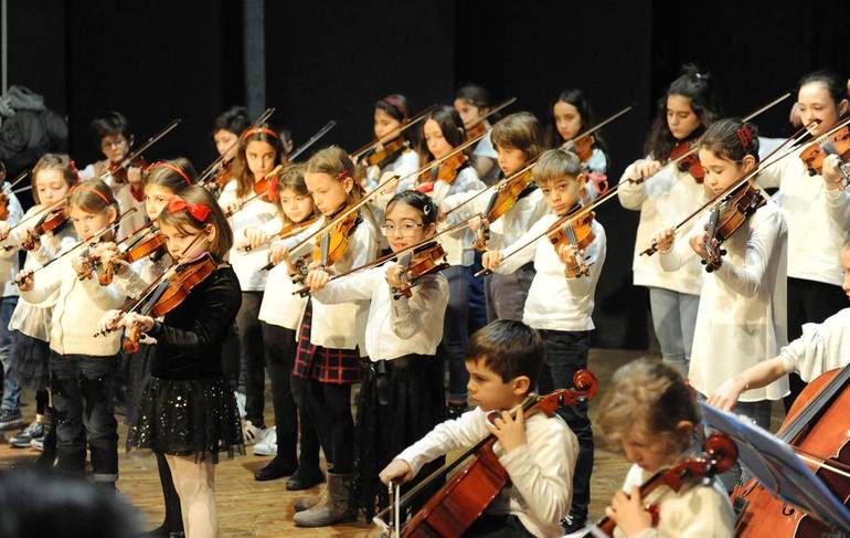 L'orchestra junior del Maderna a San Bartolo