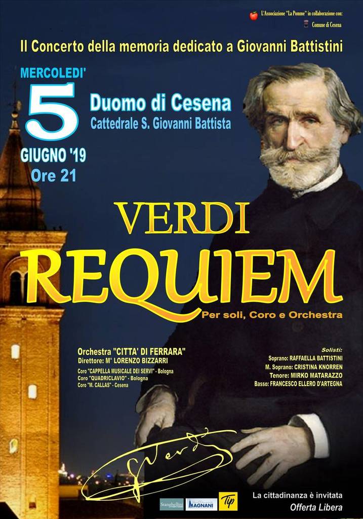 La Messa da Requiem in onore di Giovanni Battistini