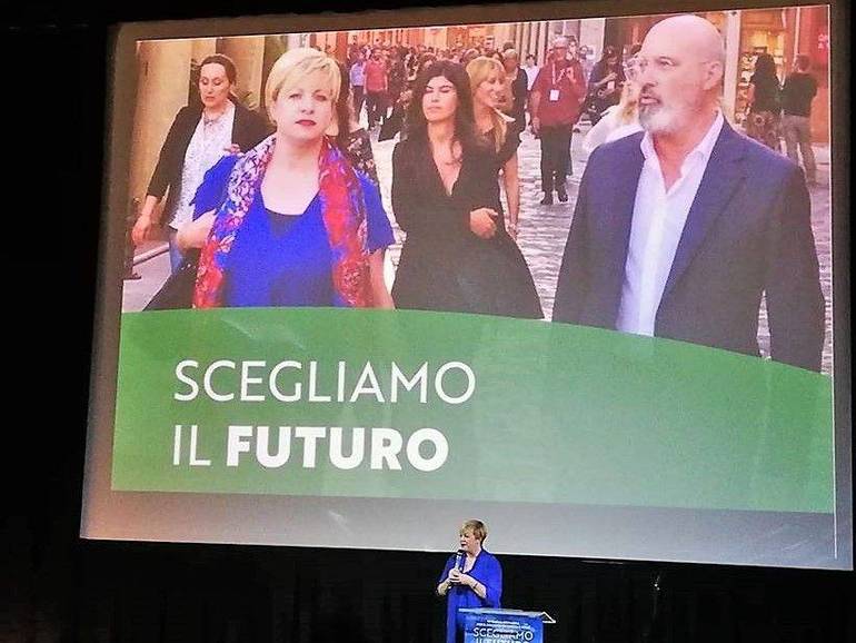 Lia Montalti chiude la campagna elettorale all'Oltresavio