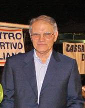 Nella foto Alessandro Santini, vicepresidente del Csi di Cesena, deceduto venerdì scorso
