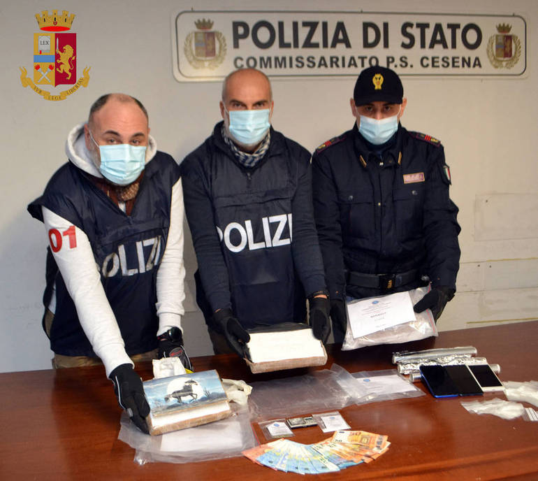 Polizia di Cesena, foto archivio Corriere Cesenate