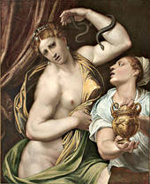 "Il suicidio di Cleopatra" di Brusasorci 