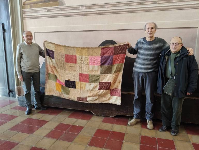 Ritrovata a Cesena la storica bandiera della pace
