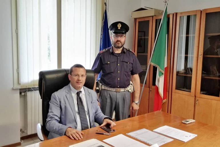 Il primo dirigente del Commissariato di Cesena, Giorgio Di Munno