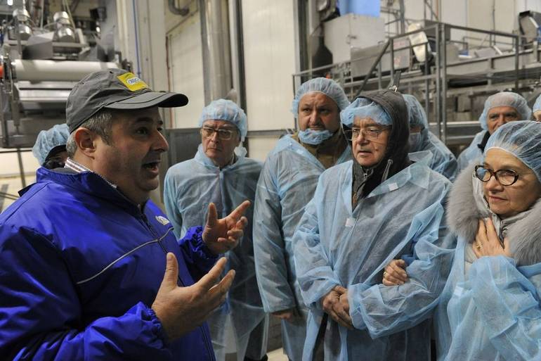 Stampa agroalimentare in visita all'Orogel