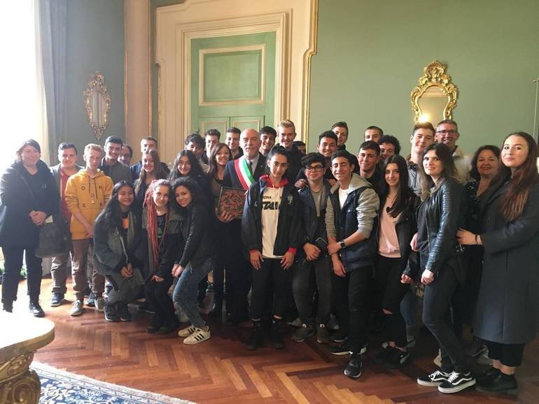 Studenti australiani del "progetto Canguro" in visita a Cesena
