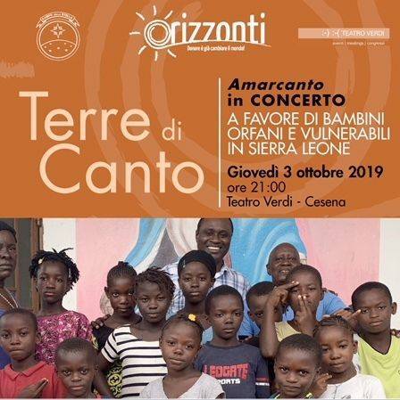 Un concerto di musica popolare per i bambini della Sierra Leone