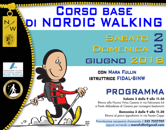  Un corso base di Nordic Walking