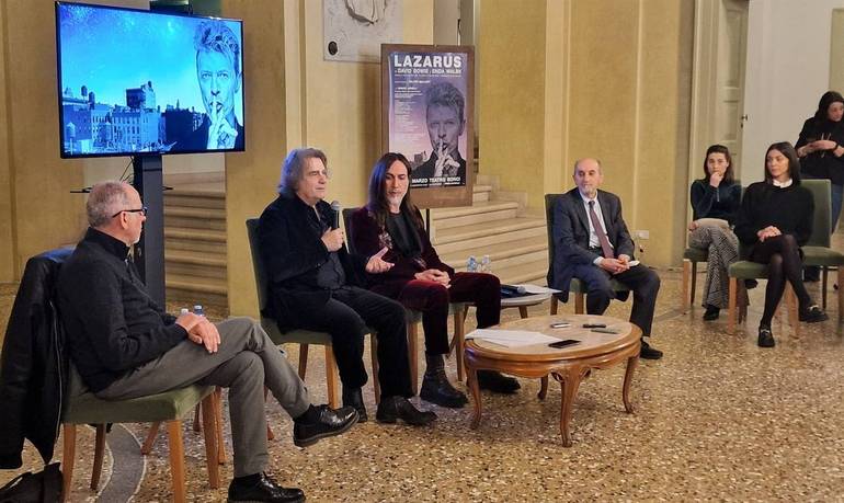 I relatori, da sinistra: Verona, Malosti, Agnelli, Barbolini