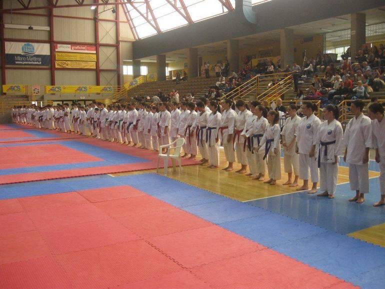 A Cesenatico i campionati nazionali di karate Aics