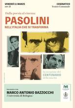 Cent'anni di Pier Paolo Pasolini, appuntamento a Cesenatico