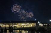 Fuochi d'artificio a Cesenatico per la festa di Garibaldi del 2020 - Pippo Foto