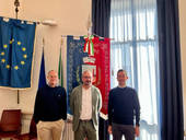Da sinistra: assessore Agostini, dirigente Laghi, sindaco Gozzoli