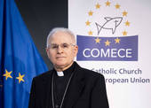 Monsignor Crociata - foto Comece