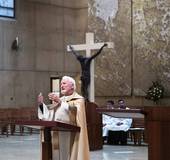 Il vescovo ausiliare David O’Connell al congresso eucaristico (foto Arcidiocesi di Los Angeles)