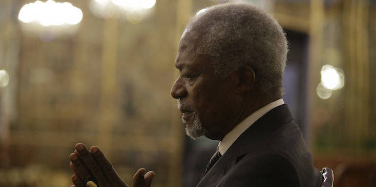 Morto Kofi Annan, uomo di pace e di negoziati