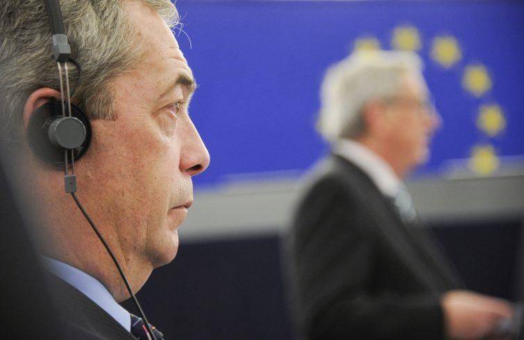 Nigel Farage, leader del Brexit Party (foto agensir.it)